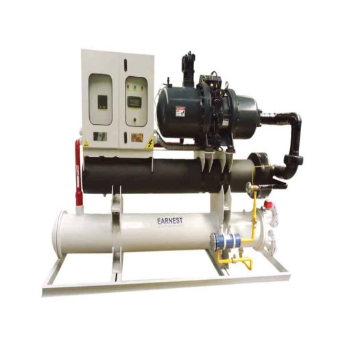 Water cooled screw chiller